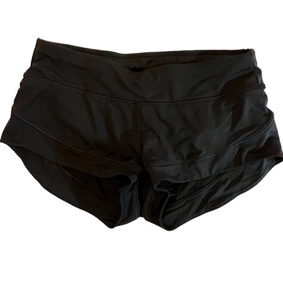 NWT Athleta Womens Kata 2.0 Swim Shorts Drawstring Pockets Black XXS Athletic - Picture 5 of 16